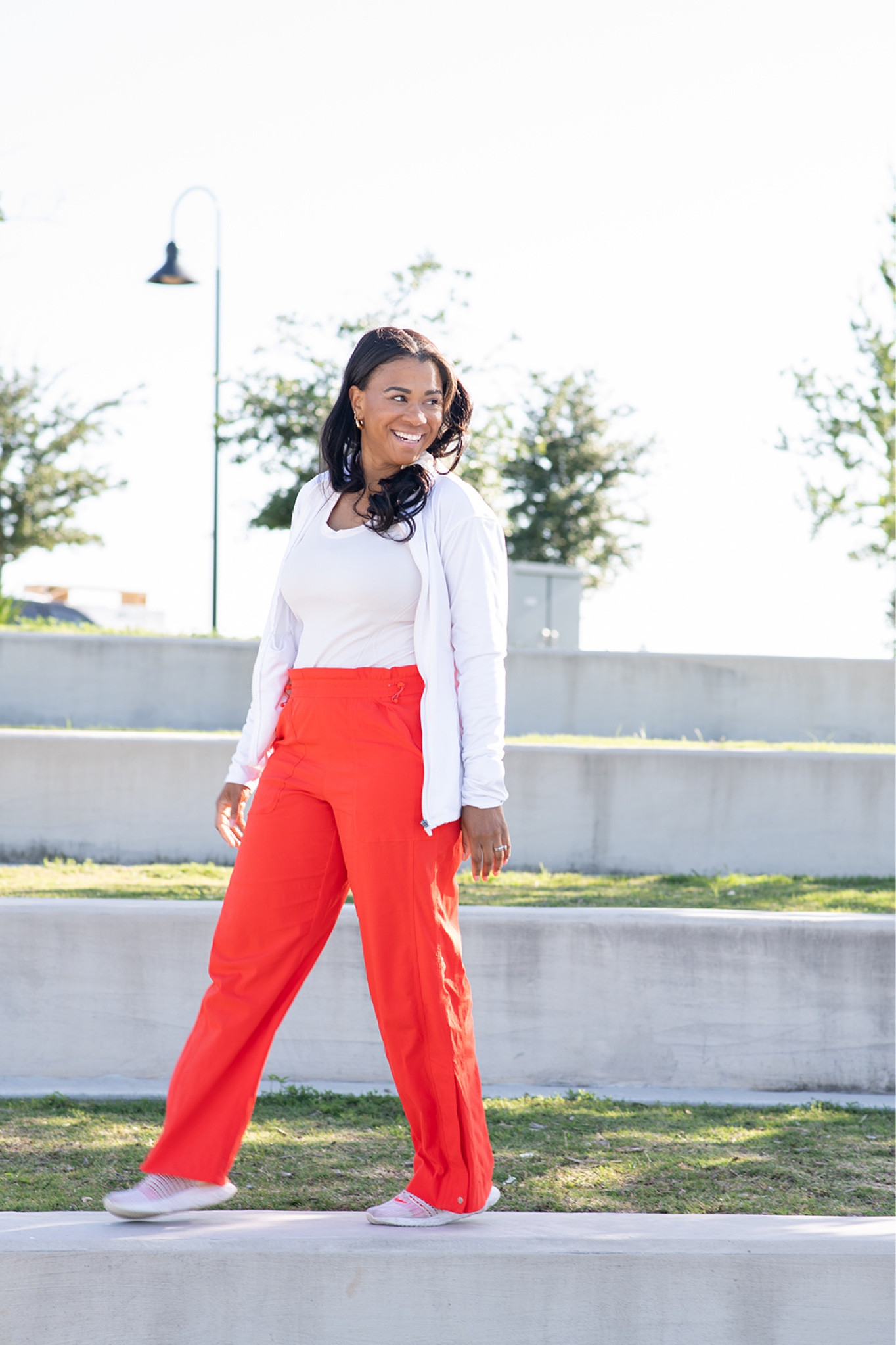 Hi Beautiful! I hope all is well with you. I just wrote a blog on being outside and thought I would share my Athleta hiking/adulting pants with you. They are currently on sale. 

#LTKsalealert #LTKover40 #LTKFitness