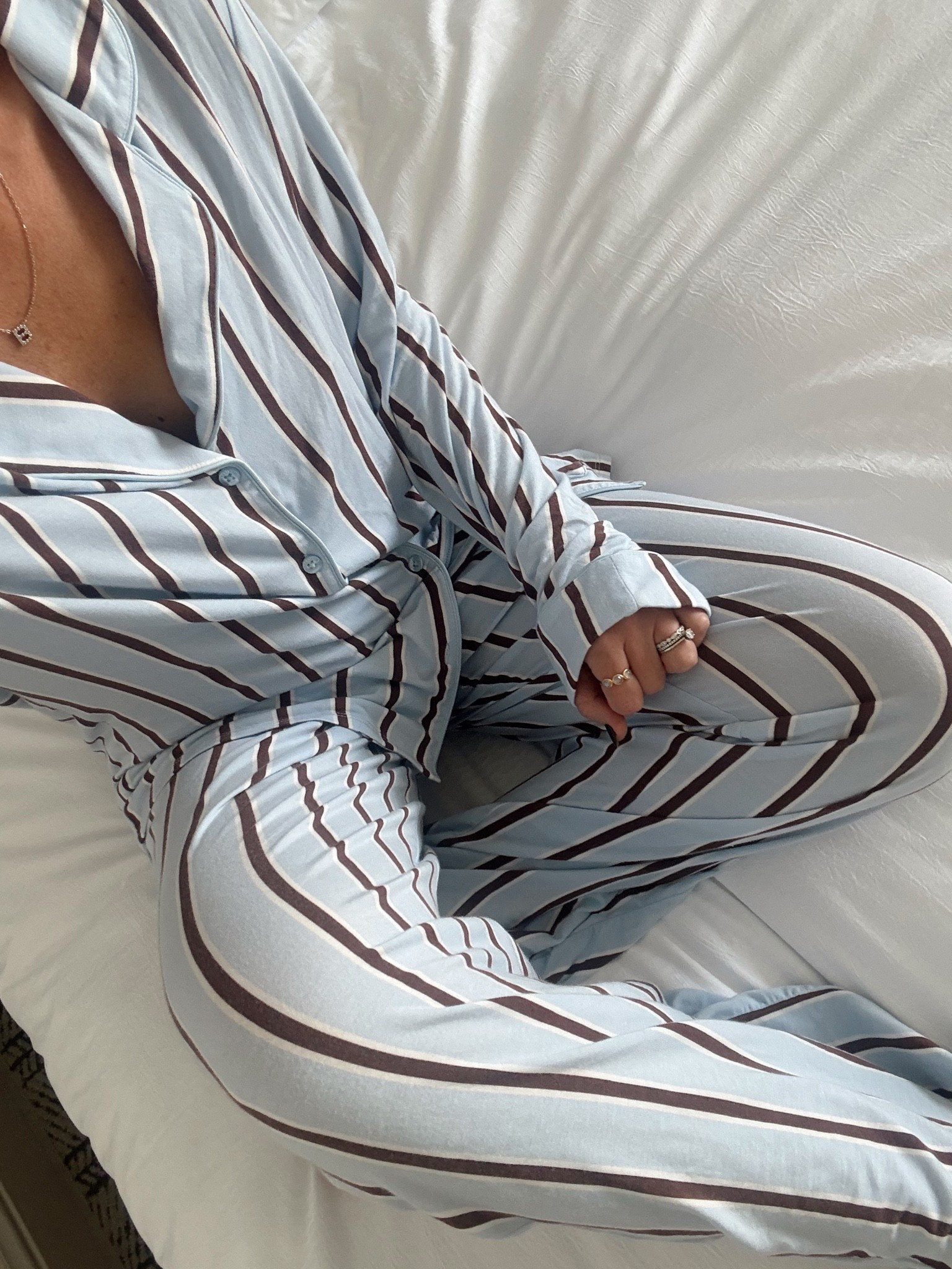 The softest pjs! I like my pjs roomy so sized up!