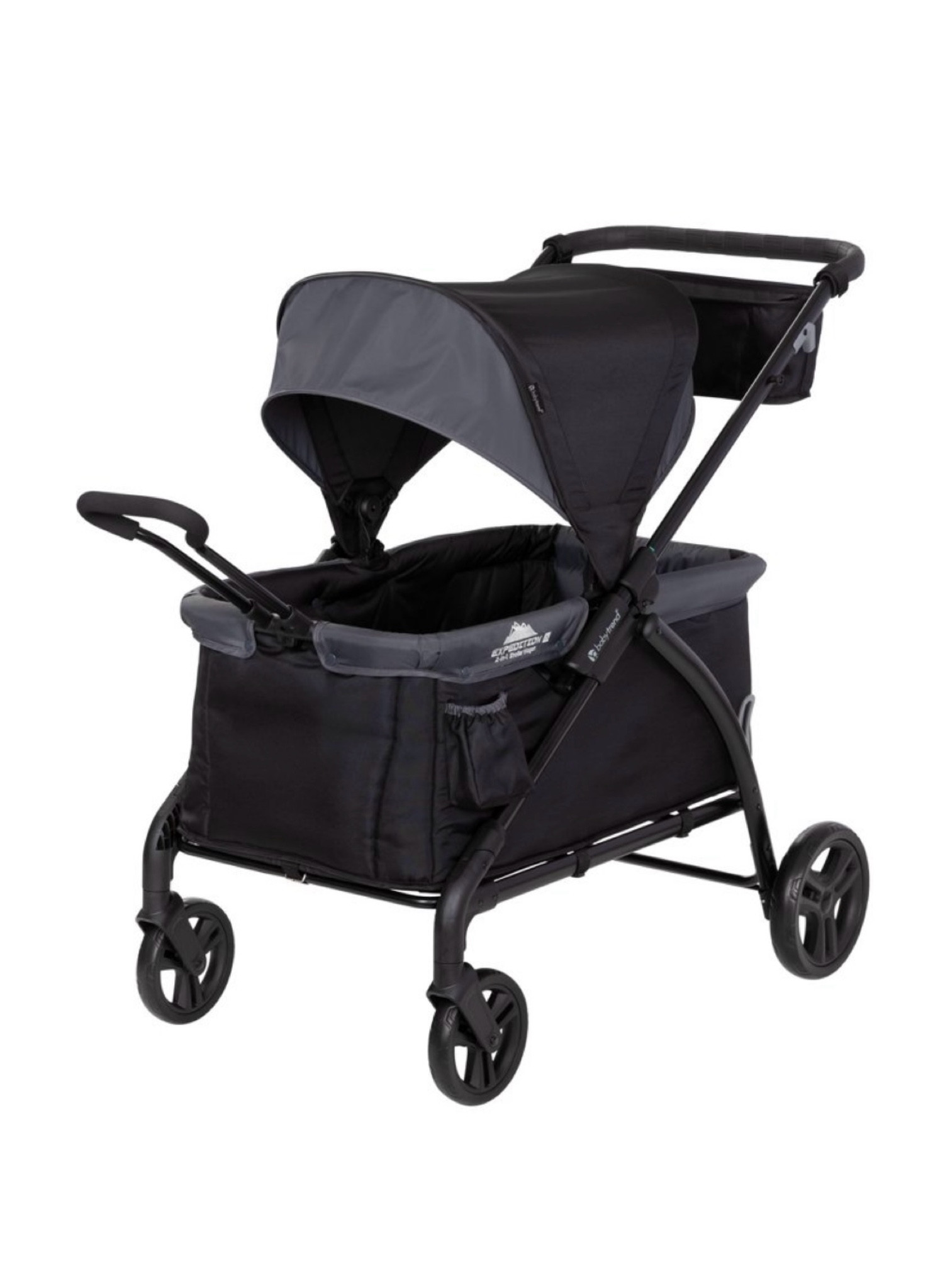 Baby Trend Expedition Stroller Wagon 👟

Designed with utility, safety and style, the Expedition 2-in-1 Stroller Wagon is for the family that loves outdoor activities and discovery. The super large cargo space with built-in seating and the two 3-point safety harness belt allows kids to explore with safety. Plus, the extra-large ratcheting canopy with UPF 50+ protection and air-flow mosquito netting keeps your little ones away from the harmful sun-rays and rain.

Parents will also love the Ultimate Storage Solutions, which includes parent and child trays with 2 cup holders and center consoles, plus 2 additional cup holders outside of the wagon.

#LTKBaby #LTKKids #LTKFamily