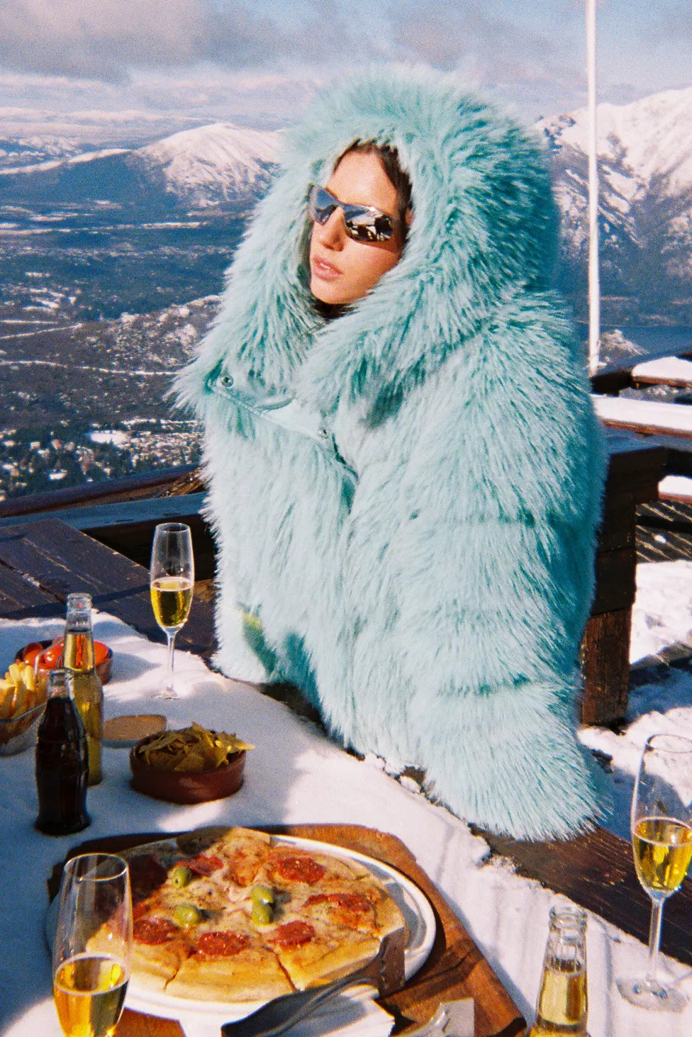 UGG Ronney High Pile Faux Fur Puffer Jacket | Urban Outfitters (US and RoW)