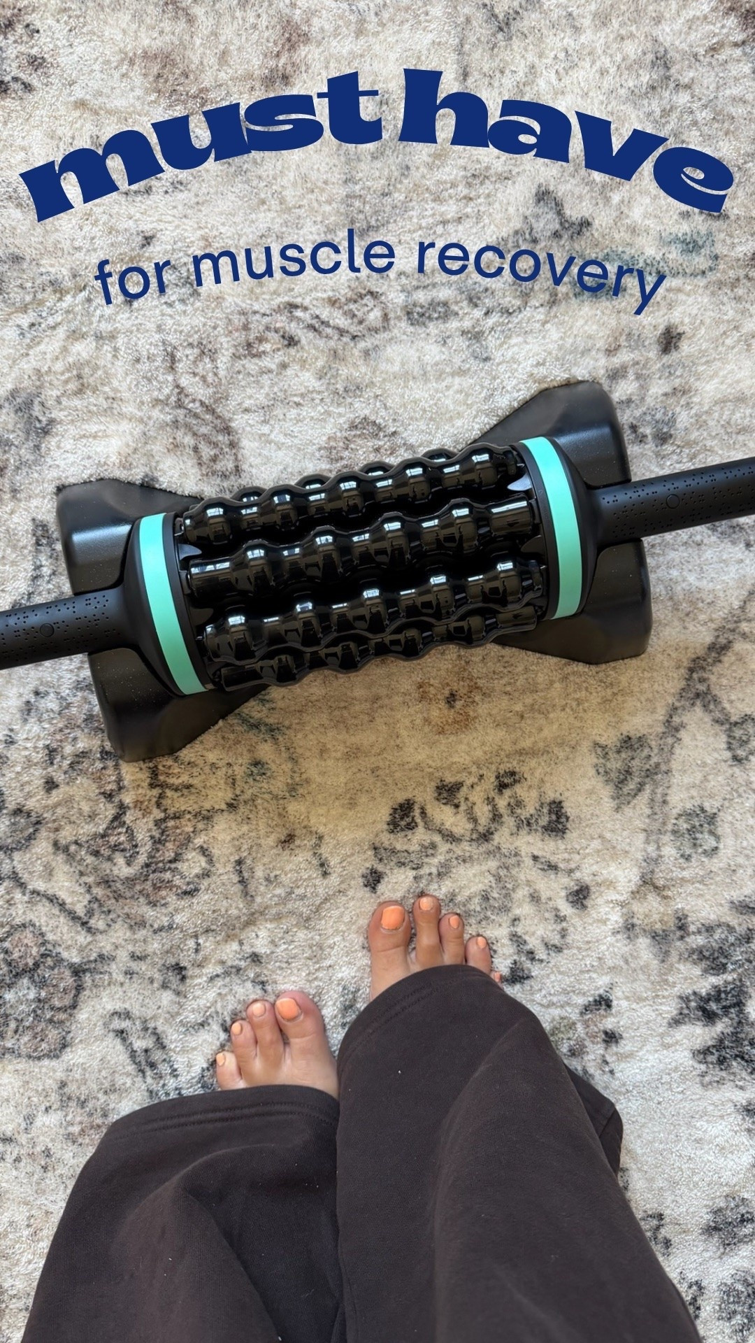 I’m so sore from golf so I pulled out this roller we use for muscle recovery!

#LTKfitnessgoals #LTKActive #LTKselfcare