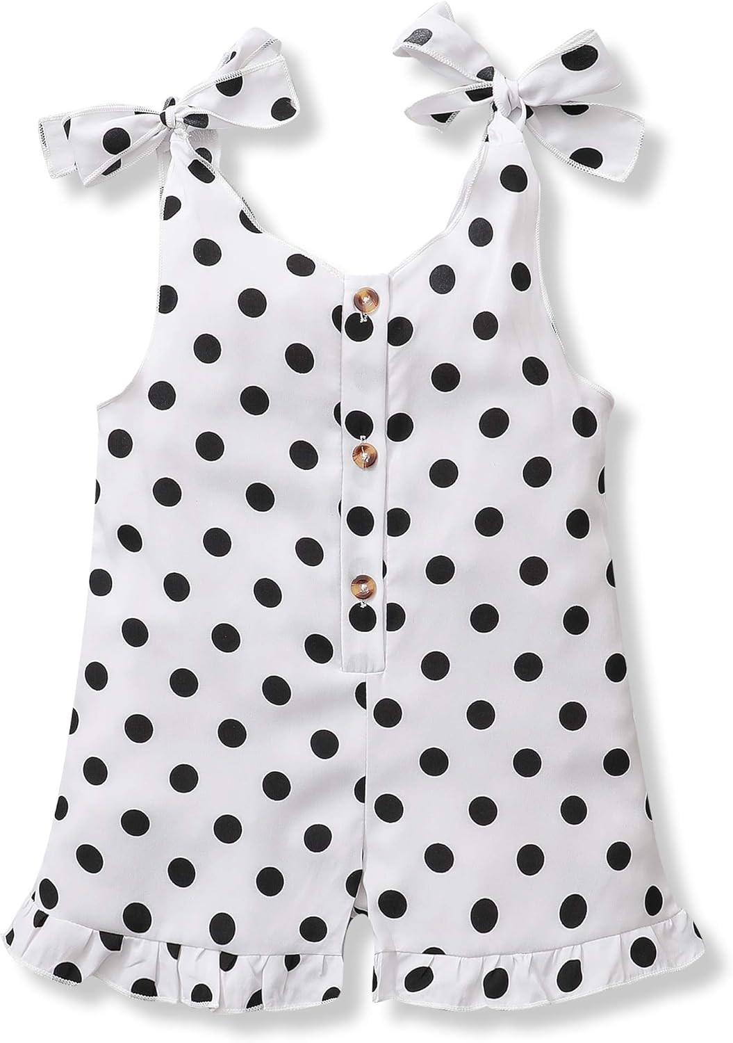 NZRVAWS Kid Girl Clothes Baby Girl Outfits Romper Summer Romper Bodysuit Jumpsuit Black Halter Sl... | Amazon (US)