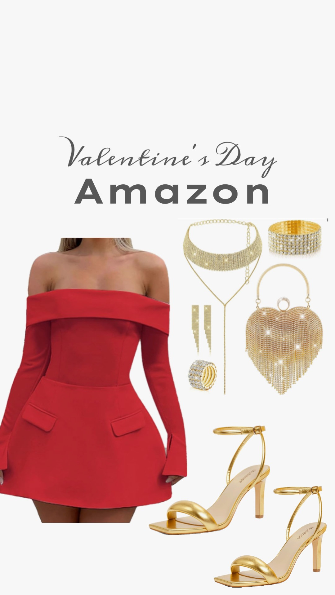 ABYOVRT Women Sexy Mini Dress Off Shoulder Long Sleeve A Line Dress Short Formal Dresses Party Clubwear | Amazon (US)