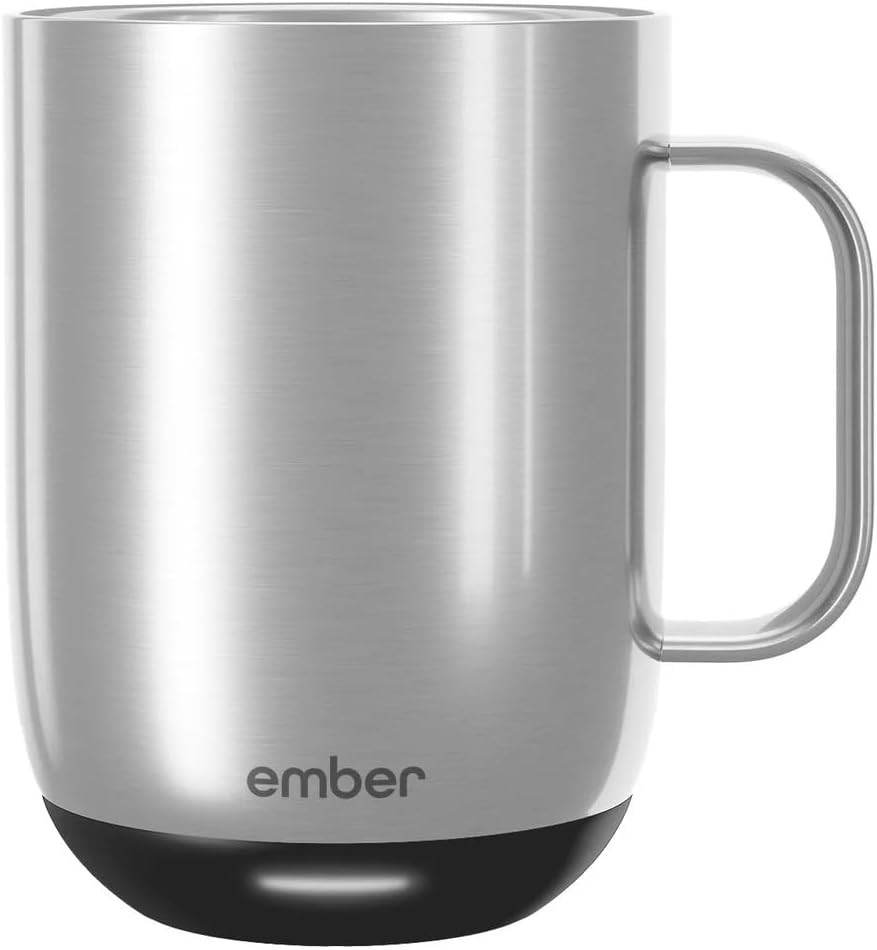 Ember Mug 2, 14 oz, Temperature Control Smart Mug, Stainless Steel | Amazon (US)