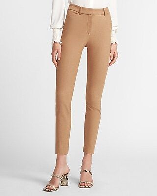 High Waisted Textured Skinny Pant | Express