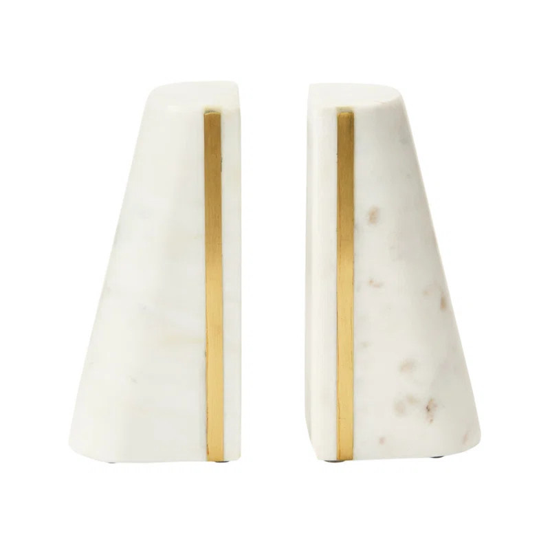 Marble Bookends (Set of 2) | Wayfair Professional