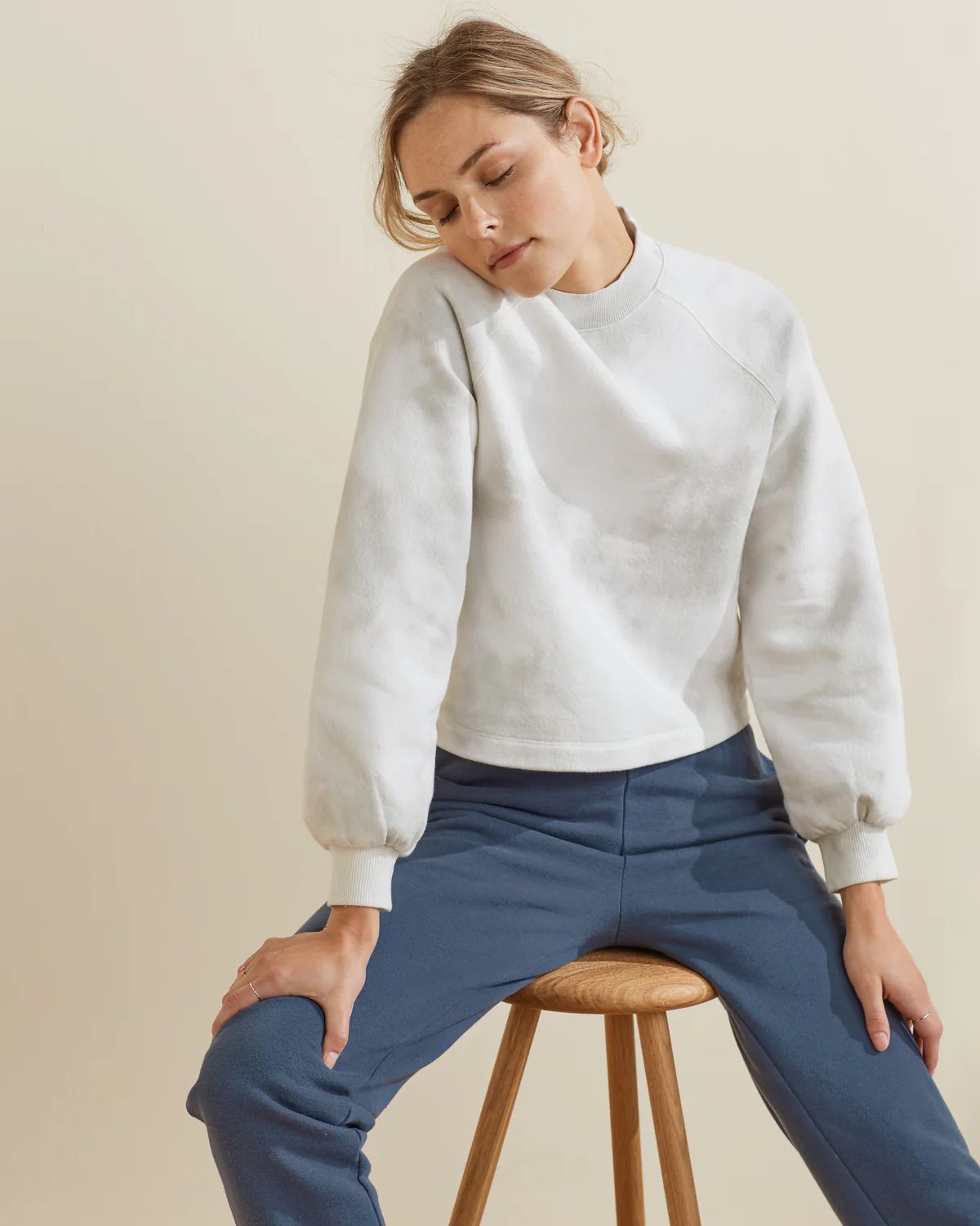 Easy Tie Dye Mock Neck Sweatshirt | UpWest