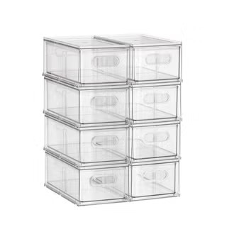 Case of 8 T.H.E. Divided Fridge Drawer | The Container Store