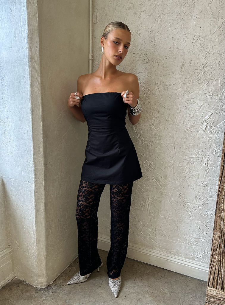 Peru Lace Pants Black | Princess Polly US