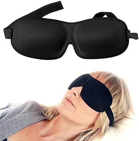 Amazon.com: #1 Rated Patented Sleep Mask - Premium Quality Eye Mask with Contoured Shape by Nidra... | Amazon (US)