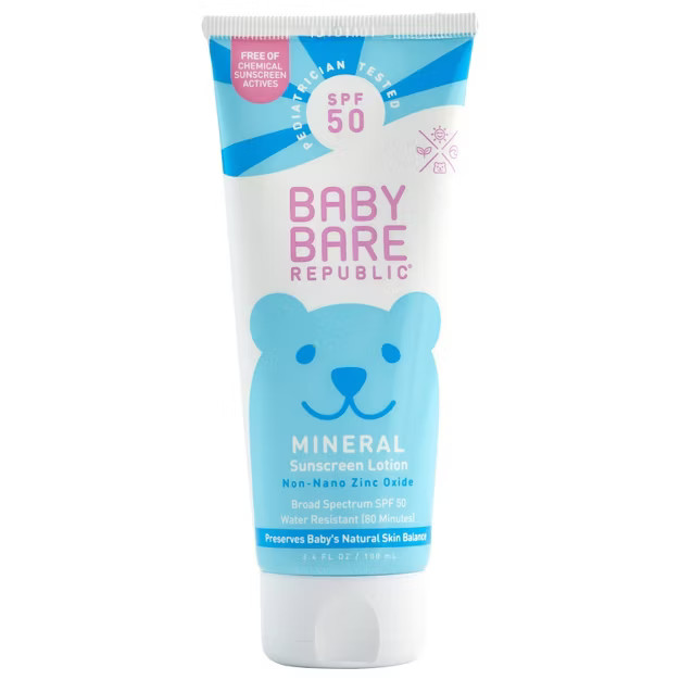 Bare Republic Sunscreen Baby Lotion - SPF 50 - 3.4 fl oz | Target