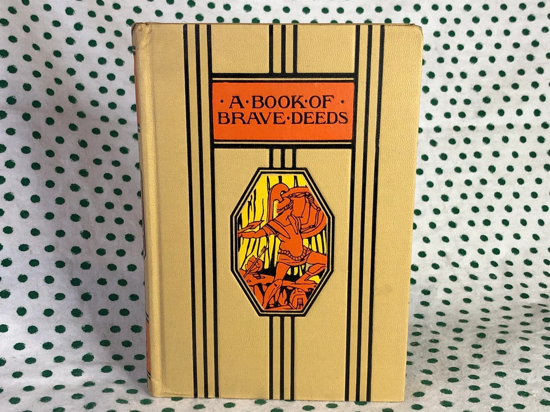 A Book of Brave Deeds -young Folks Library - Etsy | Etsy (US)