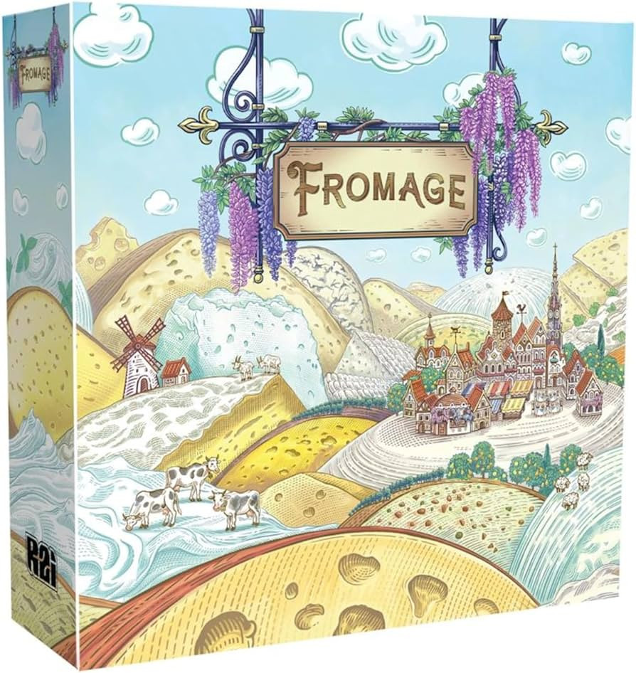 Fromage Board Game - French Cheesemaking Strategy Game, Worker-Placement, Resource Management Gam... | Amazon (US)