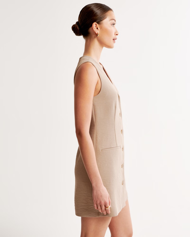 Vest Mini Dress | Abercrombie & Fitch (US)