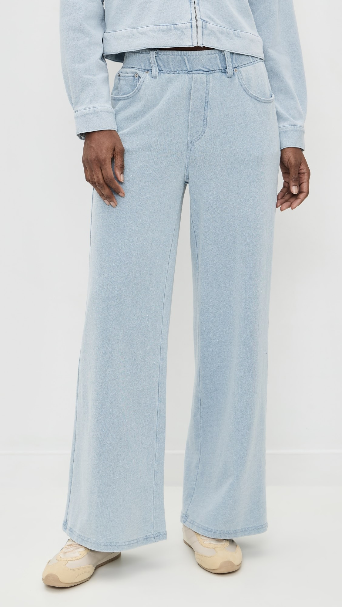 Entougage Knit Denim Pants | Shopbop