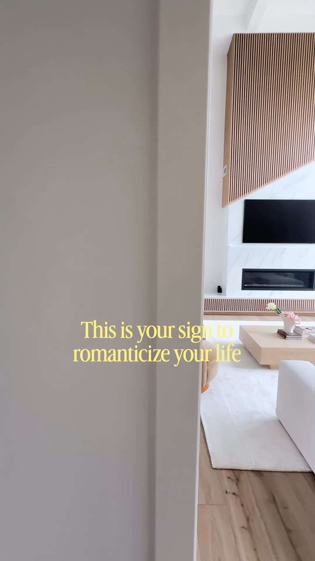 Neutral and warm home fall decor