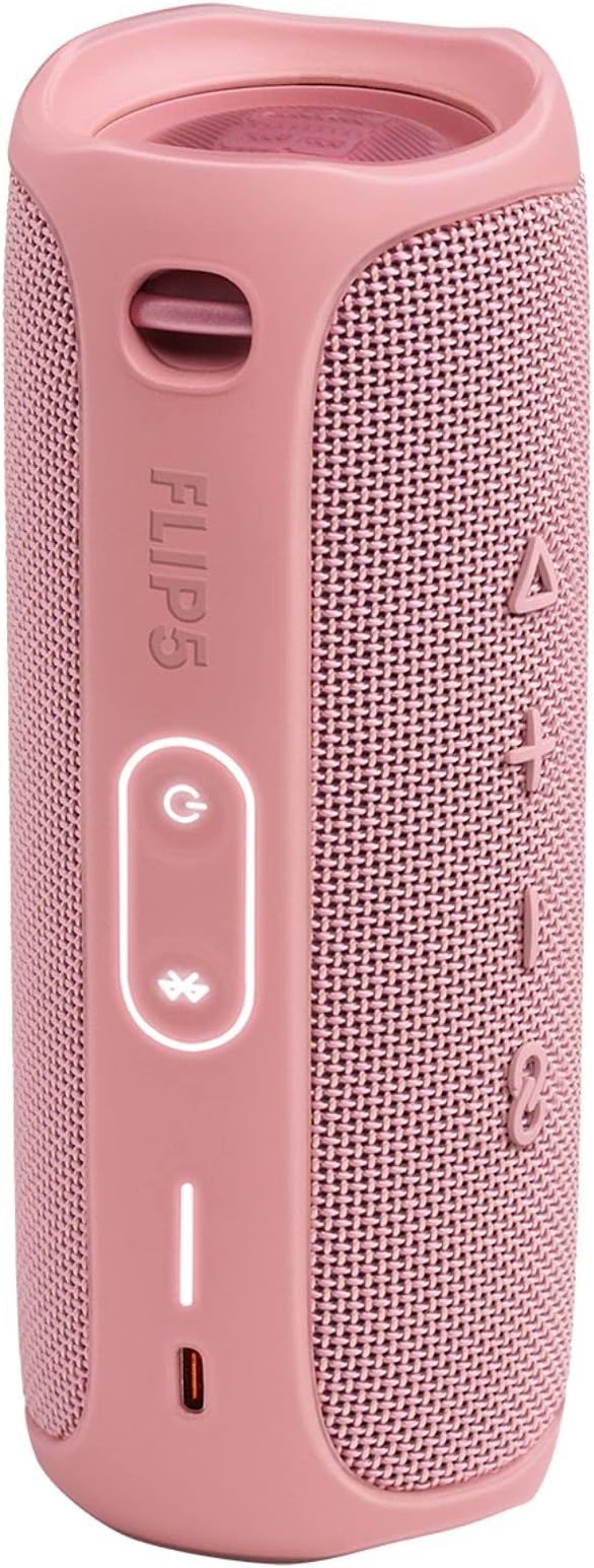 JBL FLIP 5, Waterproof Portable Bluetooth Speaker, Pink (New Model) | Amazon (US)