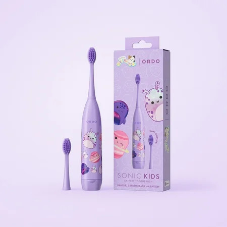 Ordo Kids Battery Sonic Toothbrush - Squishmallows Daxxon - Purple | Walmart (US)