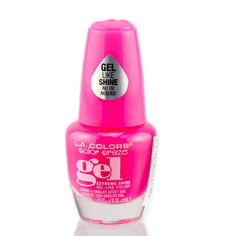L.A. COLORS Gel-like Nail Polish, Flashy, 0.44 fl oz | Walmart (US)