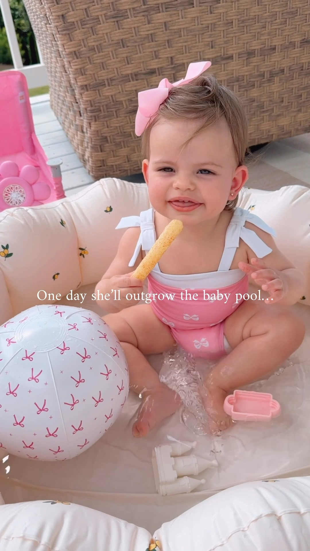 Summer time pool fun with my sweet baby girl!

#LTKmomlife #LTKBaby #LTKSwim