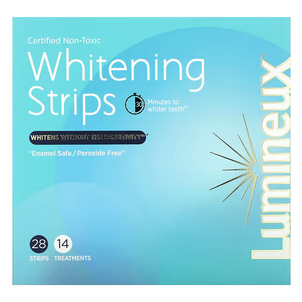 Lumineux Oral Essentials, Certified Non-Toxic Whitening Strips, 28 Strips | iHerb