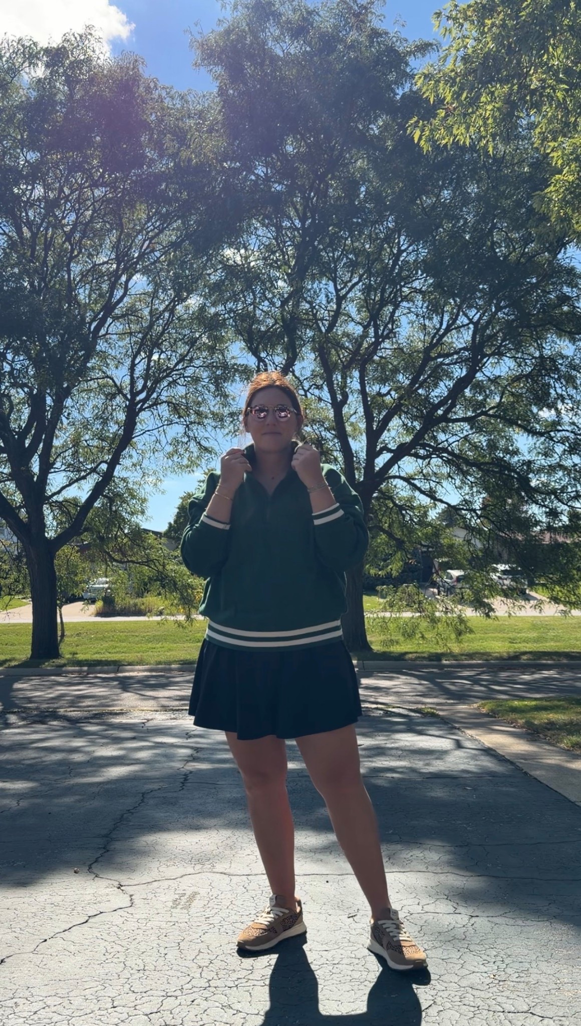 This pullover is cozy but not overly heavy, and the contrasting waist & cuffs add some good visual interest. I’m wearing a L 

#LTKActive #LTKFindsUnder50 #LTKSeasonal