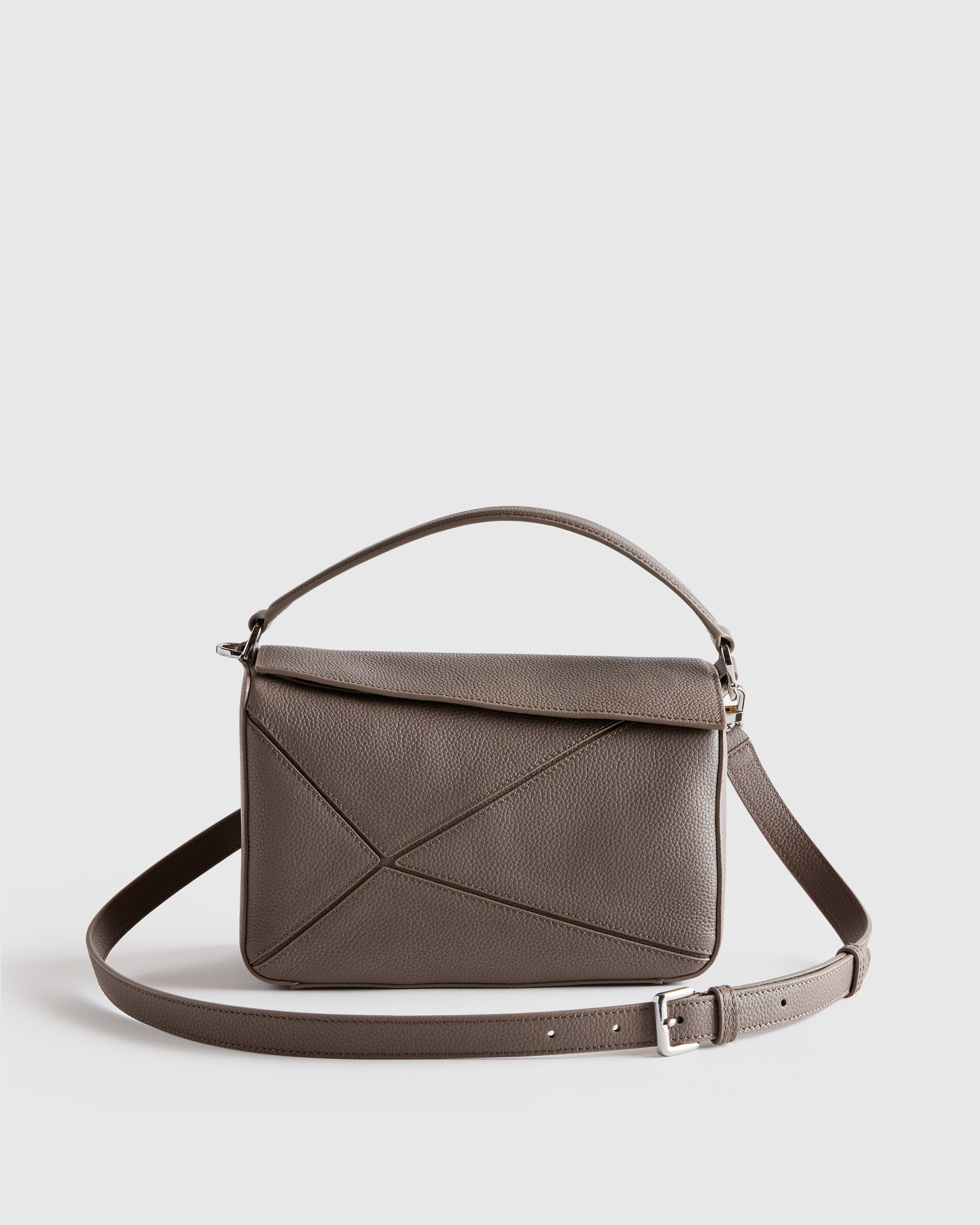 Italian Leather Patchwork Crossbody | Quince