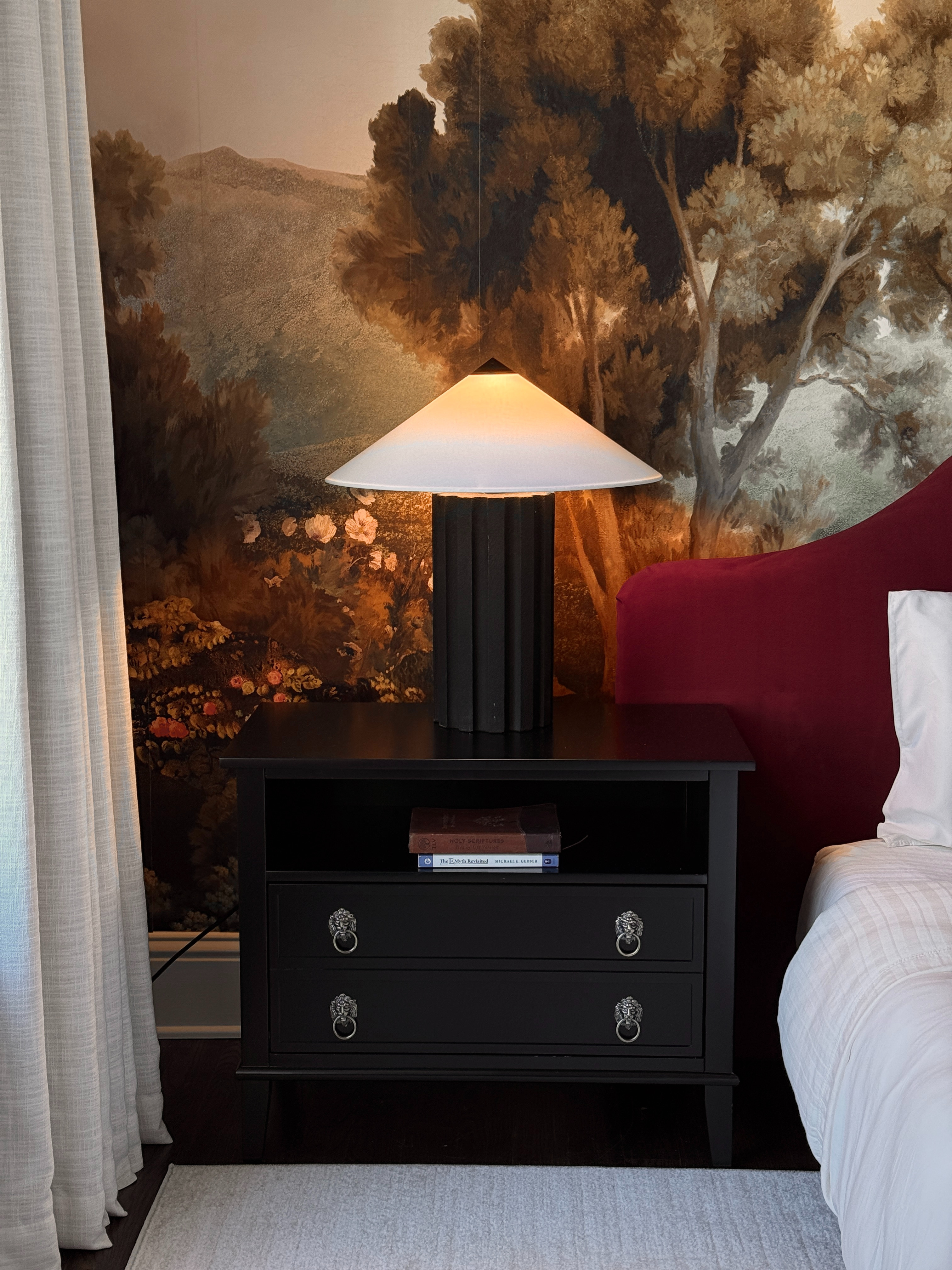 When you have expensive taste but not an expensive budget…. These @wayfair nightstands instantly looked classier with these lion head drawer pulls I found on @amazonhome

I searched so long for a wide nightstand to fit this big wall, but they were all so expensive! So I found this black one from Wayfair, changed the pulls, and the end result has it looking like an antique!

If you decide to do this, you’ll need flat washers to secure the new drawer pulls, which I also have linked from @loweshomeimprovement
 

 #LTKHome