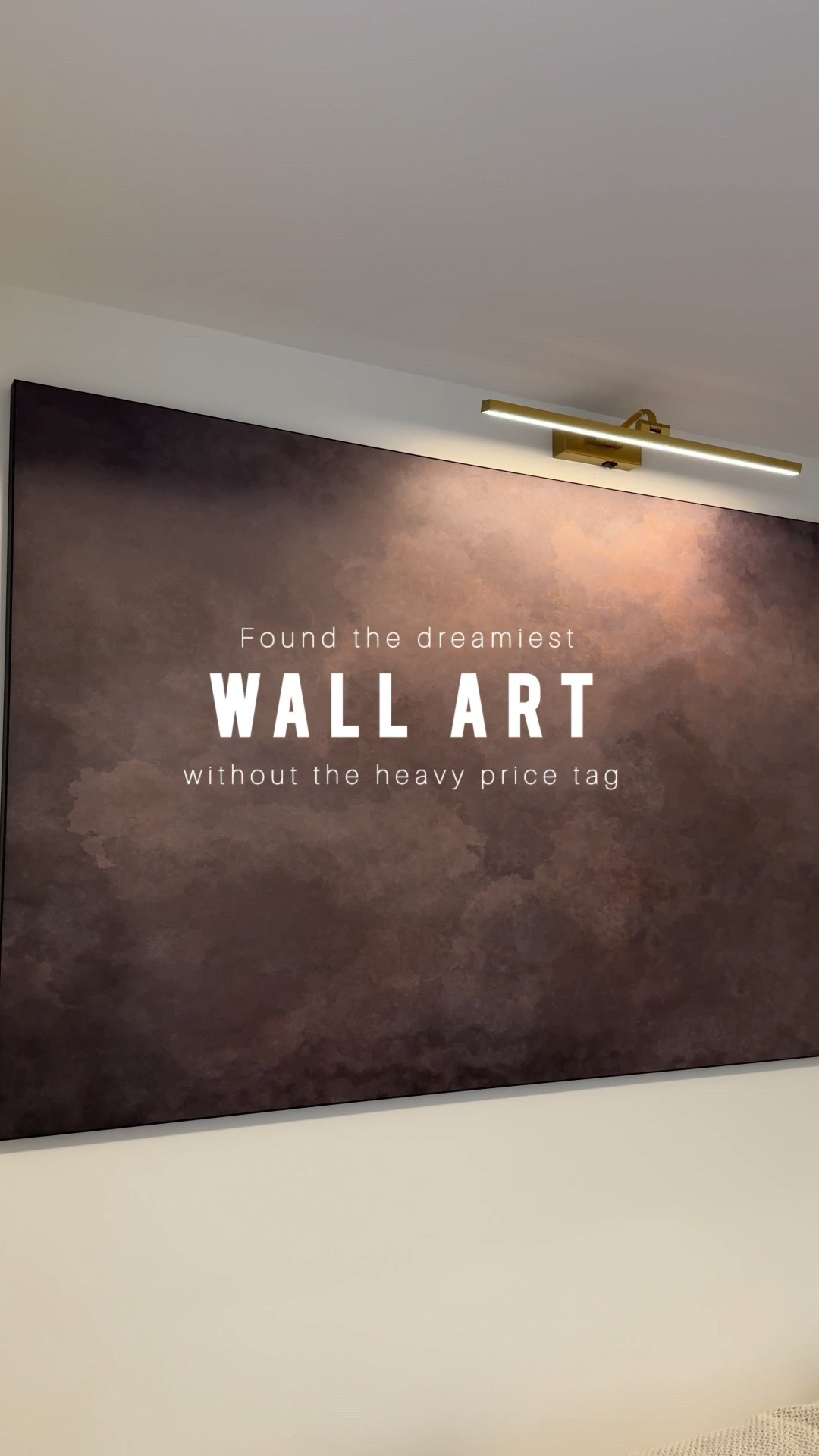 Just added the dreamiest and warm wall art to our living room space. 

I’ve been searching for the perfect wall art for a while… and I finally found the one 😍 Minimal, Warm and just the vibe I was going for @Wayfair 

#wallart #homedecor #minimalart #modernart #organicmodern 

#LTKHome #LTKSaleAlert #LTKvlog