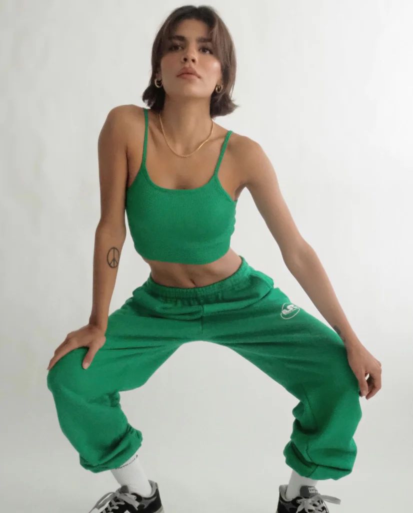 Sweatpants - Bottle Green | Adanola UK