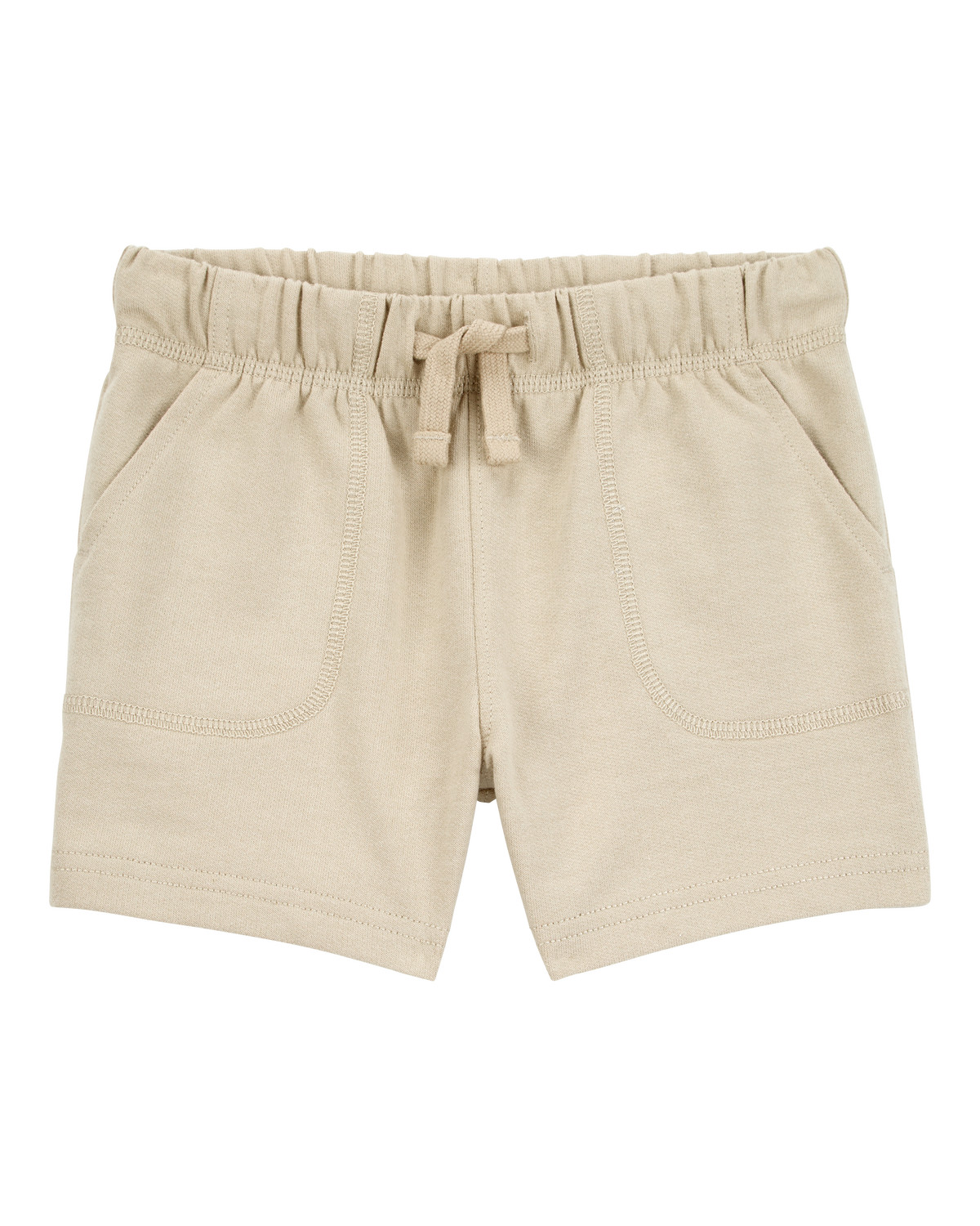 Toddler Pull-On French Terry Shorts - Khaki - Carter's | Carter's | Carter's Inc
