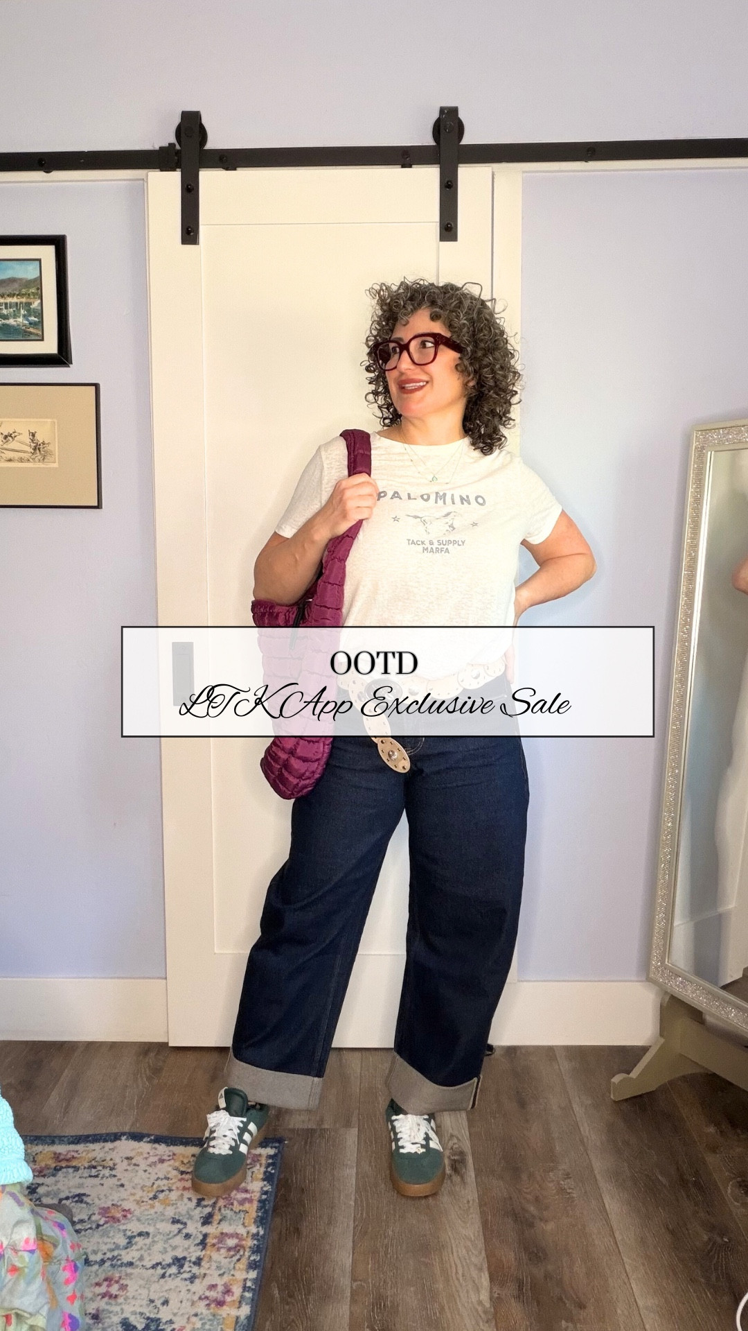 PSA …. I did not know what to expect with this style of jeans… but here we are and I’m definitely not mad about it

These SPANX cuffed horseshoe jeans somehow smooth the tummy, hug the hips, and still feel comfortable enough to wear all day

The shaping panel inside is doing a lot of quiet work 👀

Also — quick heads up — there’s 20% off in the LTK app right now, which rarely happens with @spanx 

If you’ve been curious about these… this might be the time

PS …. Everything on Spanx through this app is 20% off using the code.

#spanxstyle
#denimover40
#midlifefashion
#realoutfitideas
@Spanx #SpanxPartner 



#LTKSale
#LTKStyle
#LTKFindsUnder100
#LTKDenim

#LTKMostLoved

#LTKOver40 #LTKWorkwear #LTKootd #LTKSpringSale