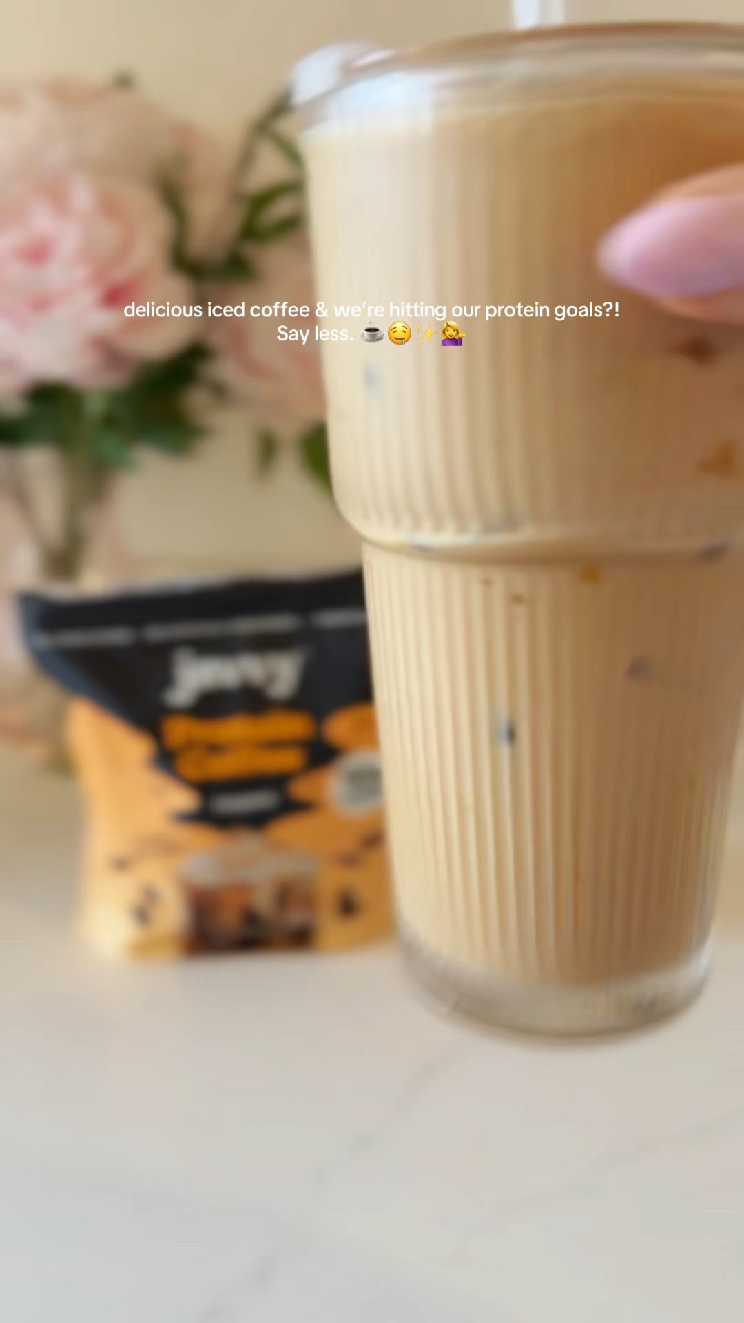 Hit your protein goals AND have delicious iced coffee? Say less. Plus it costs way less than a trip to starbies  

#LTKselfcare #LTKHome #LTKmorningroutine