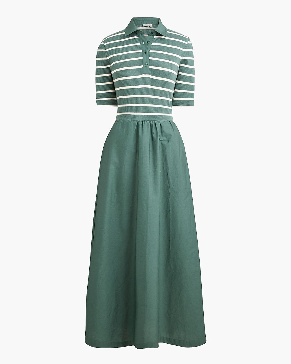 Tall striped collared knit dress | J.Crew Factory