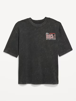 Ford Mustang™ Cropped T-Shirt | Old Navy (US)