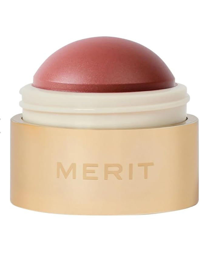 Merité Cheeky Cream Blush, Lightweight Buildable Color Balm with Vitamin E for Cheeks and Lips F... | Amazon (US)