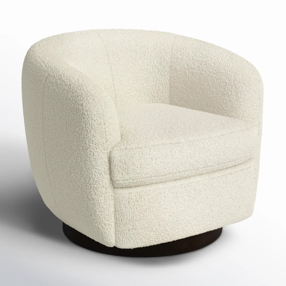 Marcy Upholstered Swivel Barrel Chair | Wayfair North America