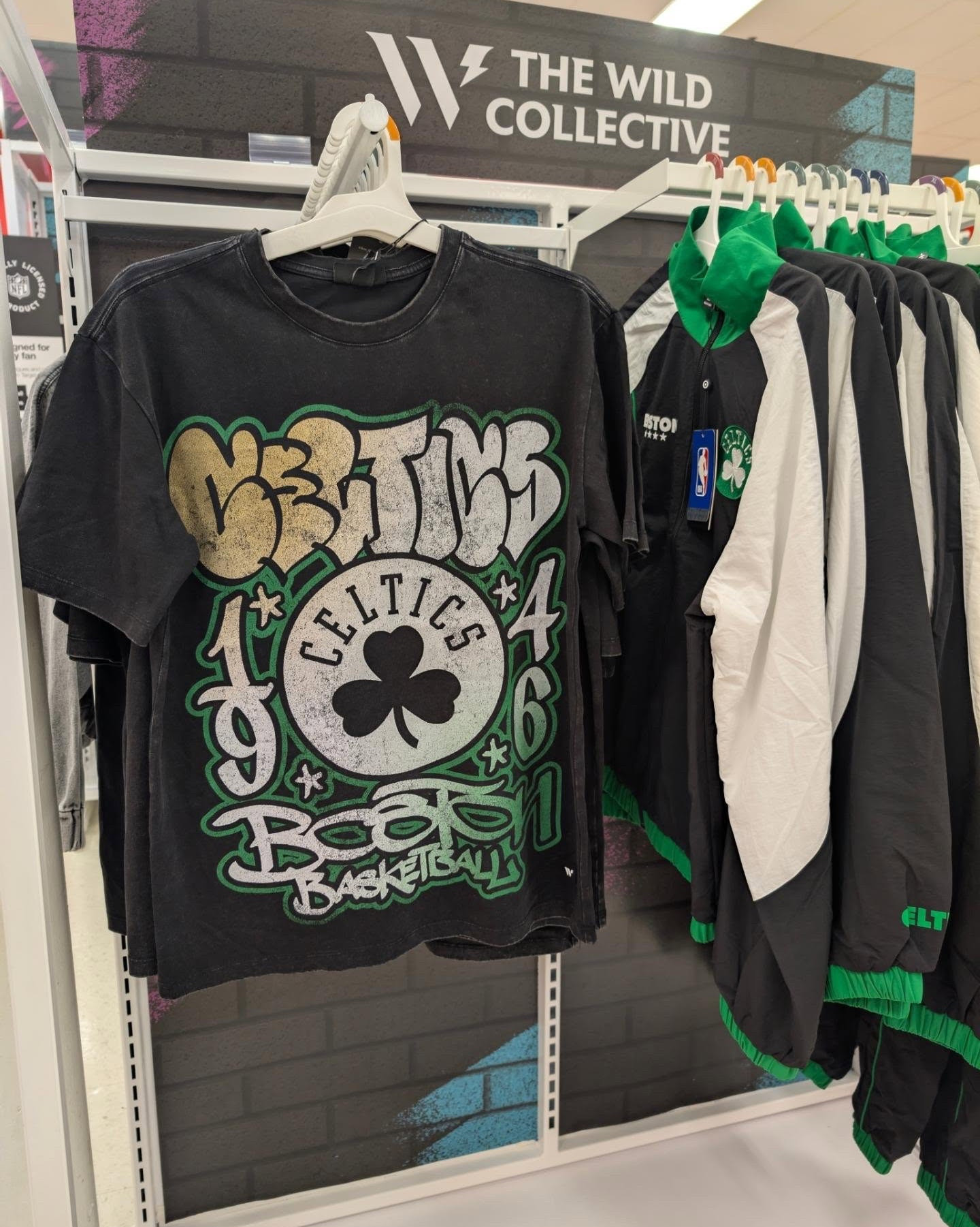 Attn @celtics fans, Target has a new collection from @wearethewildco ! As a die hard,Celtics fan, I am obsessed! I have my eye on that denim jacket! There are multiple other teams available! Have you seen this new collection? 

Game day fit, NBA season, TD garden, Celtics fan, new at Target, sports fan, NBA game, bleed green, Celtics nation, basketball jersey, Jayson Tatum, Boston fan, mens fashion, Boston strong, NBA champions, target haul, Target clothes, track suit, cardigan, denim jacket, 2024 NBA Champions, Brad Stevens

#LTKgrwm #LTKMens #LTKMidsize