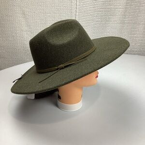 Green Felt Wide Brim Cowboy Western Hat by Sonoma NEW! | Poshmark