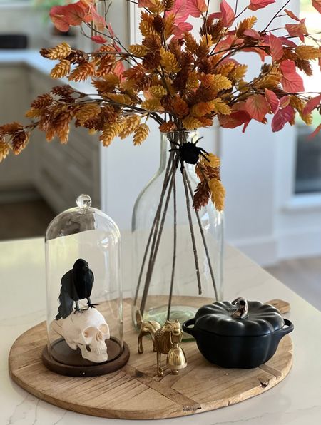 Fall touches with a little bit of spookiness 

#LTKSeasonal #LTKHalloween #LTKHoliday