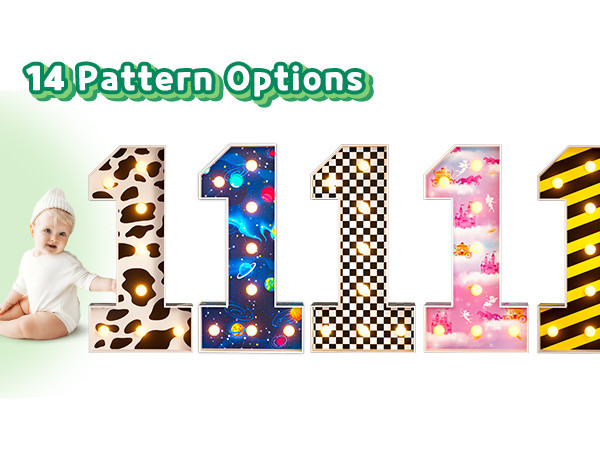 Marquee Numbers Construction Birthday Decorations: 3ft Large Party Decor Boy 3rd 13th Big Light U... | Amazon (US)