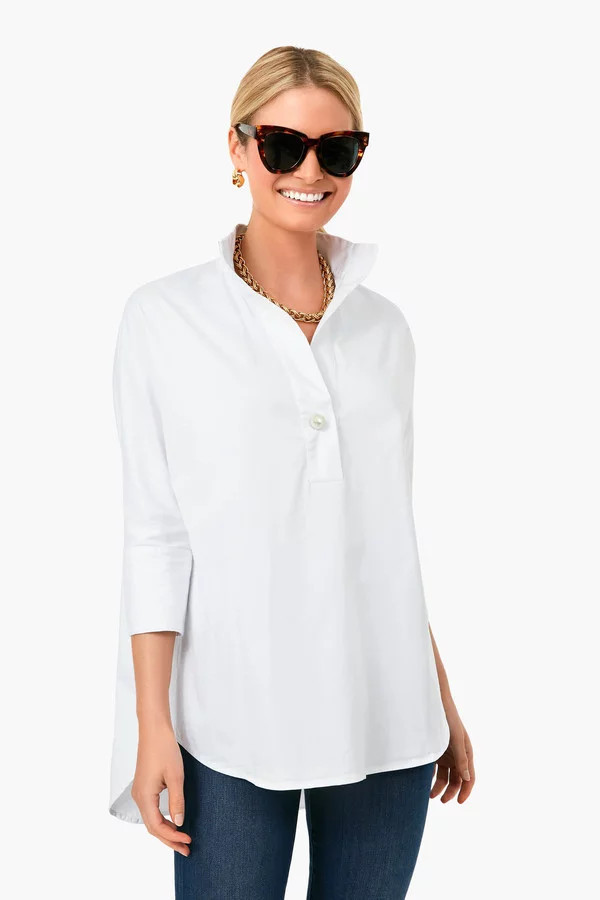 Poppy Red Willow Blouse | Tuckernuck (US)