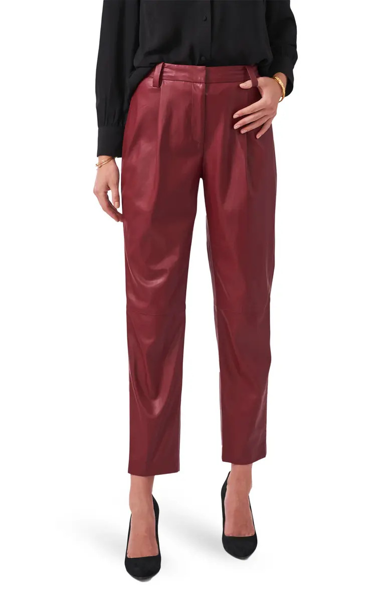 Vince Camuto Straight Leg Faux Leather Pants | Nordstrom | Nordstrom