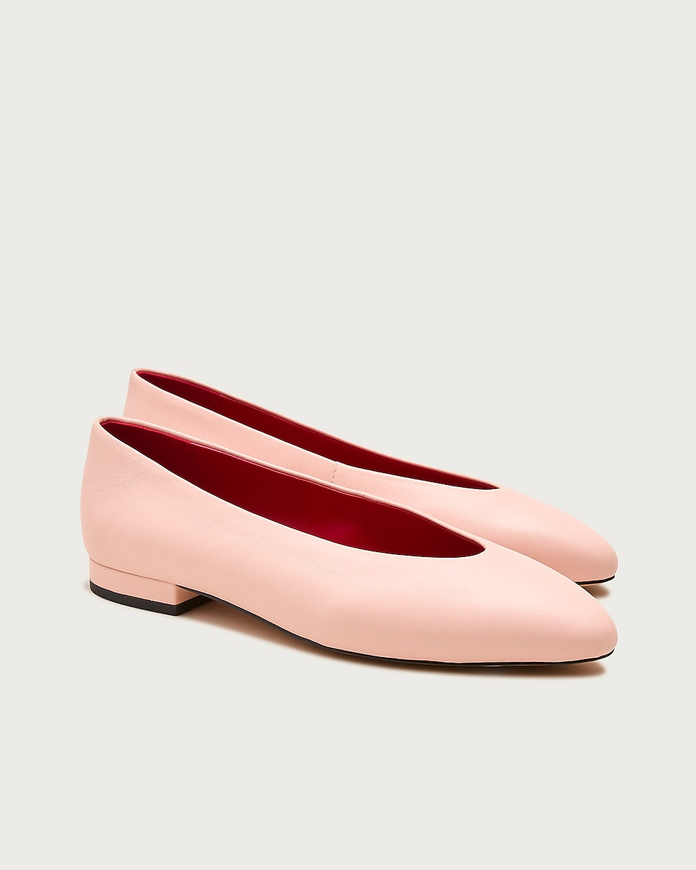 Bea ballet flats in leather | J. Crew US