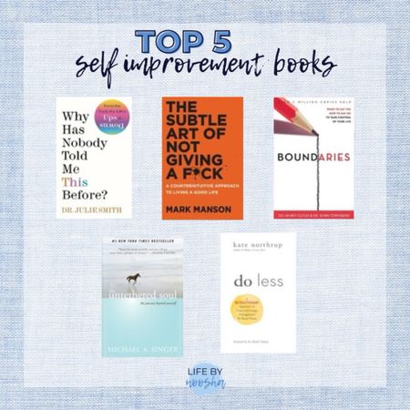 As requested my top 5 self improvement books 📚

#LTKOver40 #LTKFindsUnder50 #LTKU