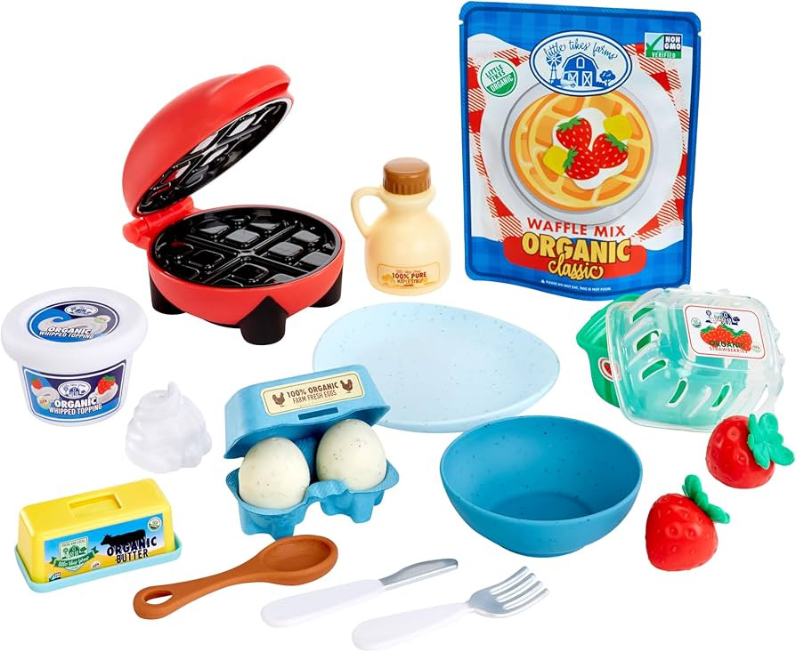 Little Tikes Creative Chefs Waffle Kit with Special Make-It! Mix Play Sand,18 Accessories, Realis... | Amazon (CA)