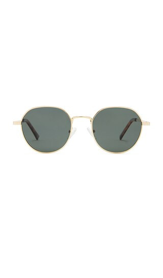 Odyssey Sunglasses in Gold Khaki & Mono Polarized | Revolve Clothing (Global)