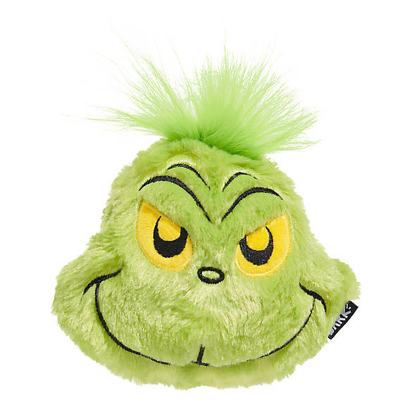 BARK Holiday Super Chewer The Grinch™ Rubber Dog Toy | PetSmart