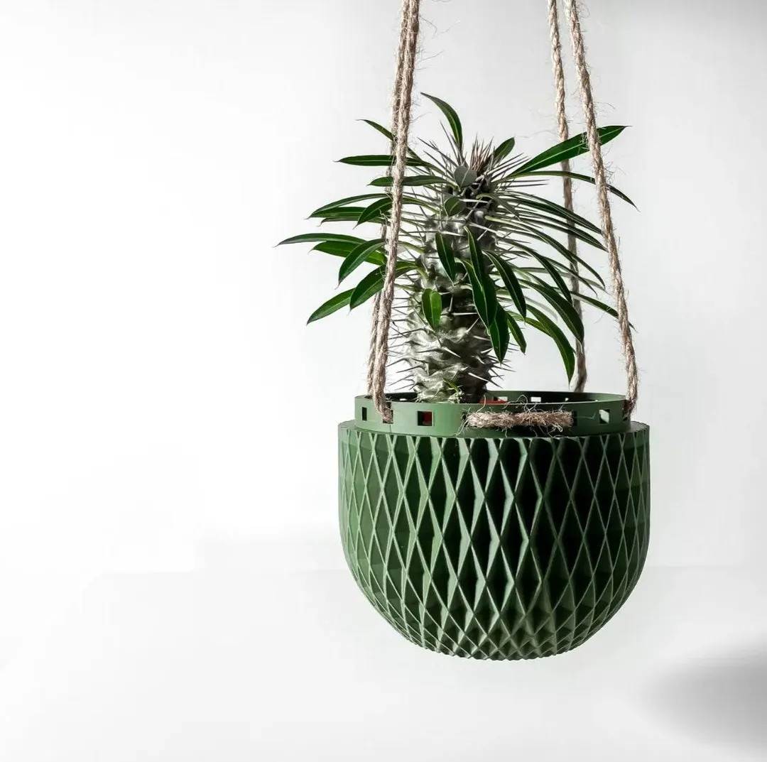The Newman Hanging Planter Pot | Modern and Unique Home Decor for Plants and Succulents - Etsy | Etsy (US)