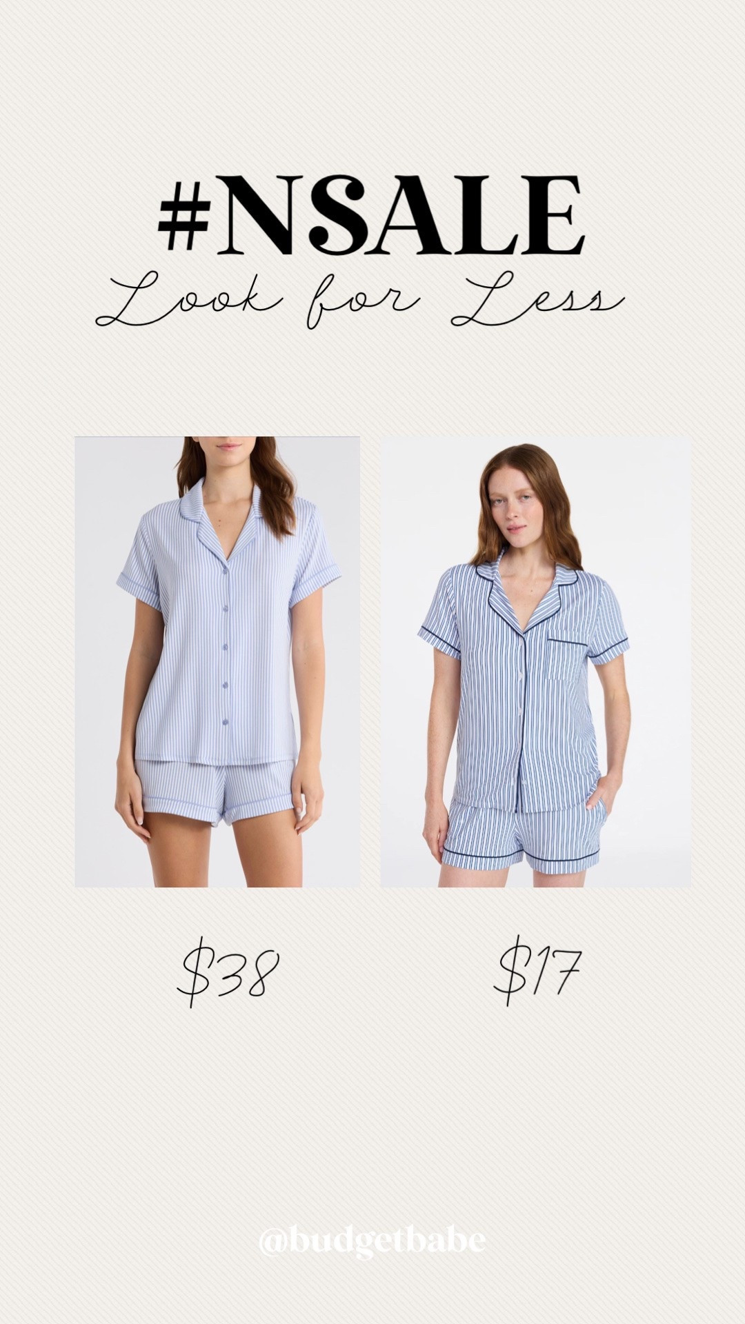 Nordstrom notch collar pajama set will be part of the upcoming sale! Get the look for less at Walmart with this Joyspun set; lots of colorways to choose from! #walmartfashion #lookalike

#LTKSaleAlert